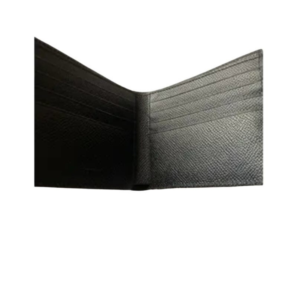 NEW BURBERRY 8014653 GRAINY LEATHER INTERNATIONAL BIFOLD WALLET with logo - Picture 4 of 13